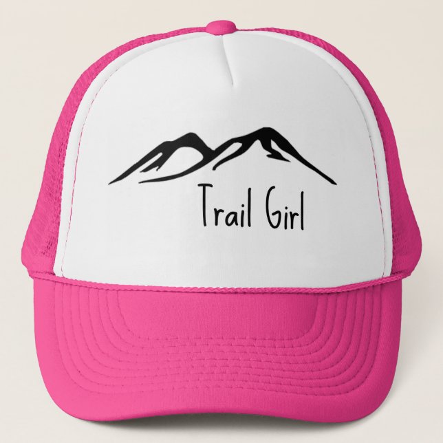 Trail Girl Trucker Hat (Front)