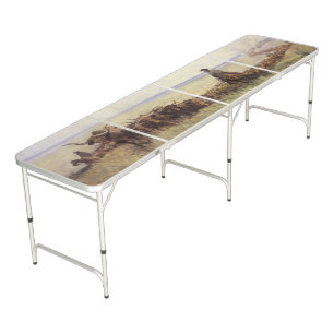 Trail Herd to Wyoming by WHD Koerner Beer Pong Table