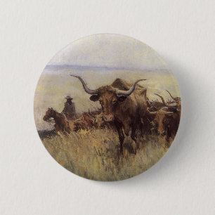 Trail Herd to Wyoming by WHD Koerner Button