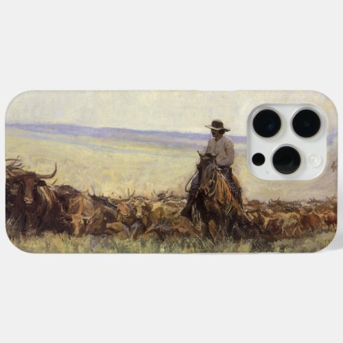 Trail Herd to Wyoming by WHD Koerner iPhone 15 Pro Max Case