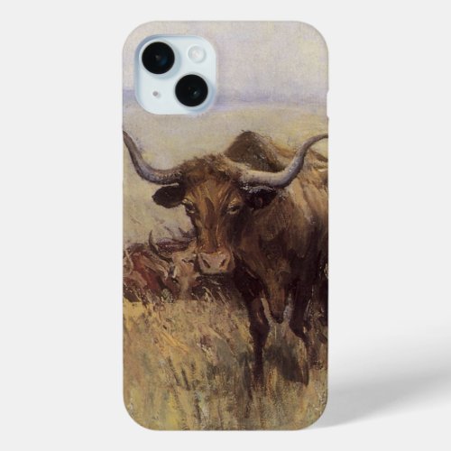 Trail Herd to Wyoming by WHD Koerner iPhone 15 Plus Case