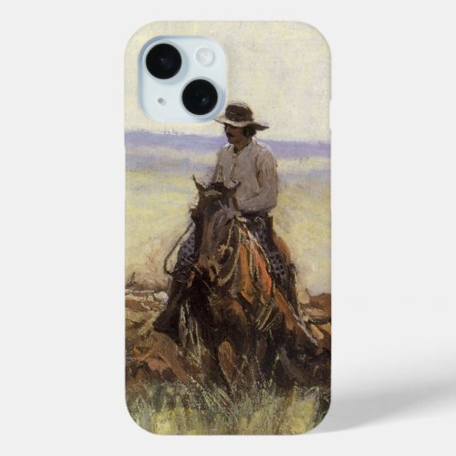 Trail Herd to Wyoming by WHD Koerner iPhone 15 Case