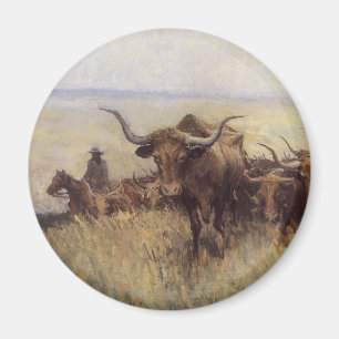 Trail Herd to Wyoming by WHD Koerner Magnet