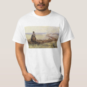 Trail Herd to Wyoming by WHD Koerner T-Shirt