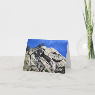 Trail in Jefferson County, Colorado Letterpress Thank You Card