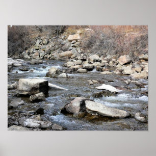 Trail in Jefferson County, Colorado Poster