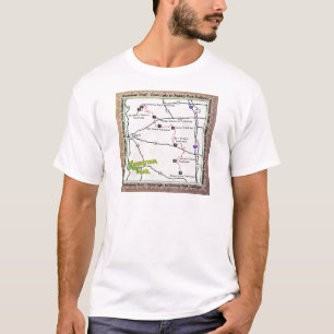 TRAIL MAP KT KNOBSTONE TRAIL DEAM TO DELANEY T-Shirt