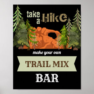 Trail Mix Bar Decor, Buffalo Plaid Trail Mix Bar Kit, Trail Mix Party,  Trail Mix Sign, Cup Labels, Trail Mix Bar, Camping, DIGITAL 