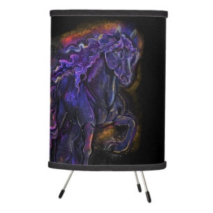 Trail of Stars Horse Tripod Lamp