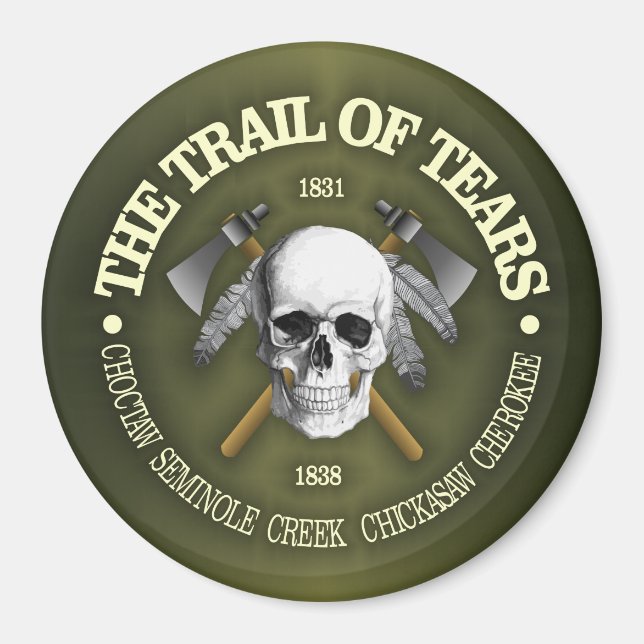 Trail Of Tears 2 Magnet (Front)
