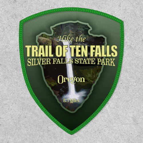 Trail of Ten Falls arrowhead  Patch