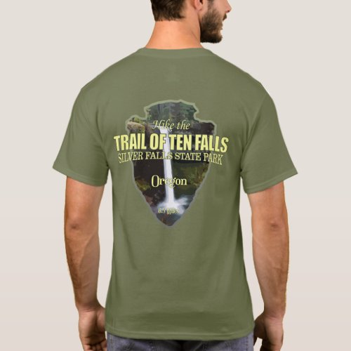 Trail of Ten Falls arrowhead T_Shirt