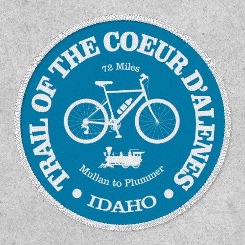 Trail of the Coeur dAlene cycling Patch