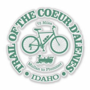 Trail of the Coeur d'Alene (cycling) Sticker