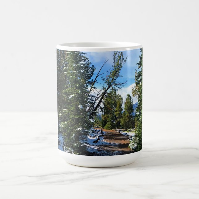 Trail on Mount Howard, OR Coffee Mug (Center)