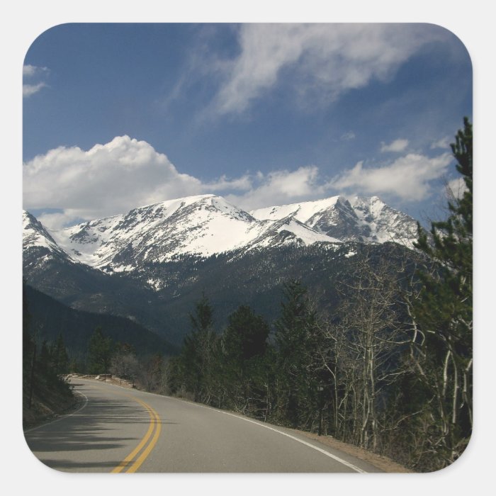 Trail Ridge Road, Rocky Mountain National Park, CO Stickers