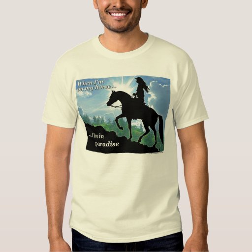 Trail Riding Paradise T-Shirt | Zazzle