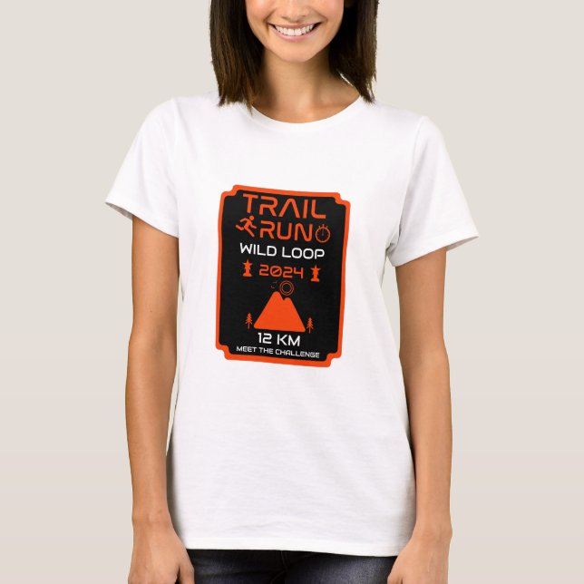 Trail Run Competition Award T-Shirt (Front)