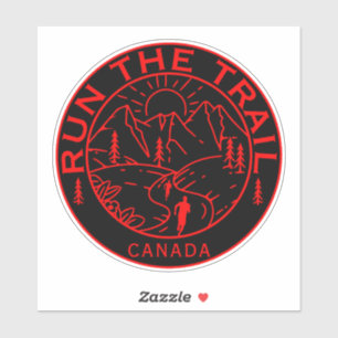 Trail Running Canada Sticker
