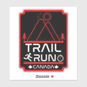 Trail Running Canada Sticker