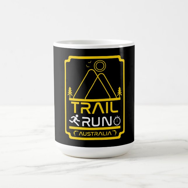 Trail Running Clubs And Competitions  Coffee Mug (Center)