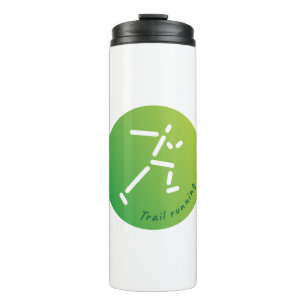 Trail Running design Thermal Tumbler
