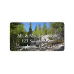 Trail to Alberta Falls Label