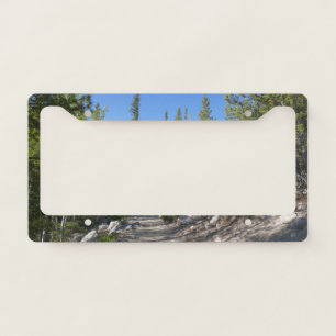 Trail to Alberta Falls License Plate Frame