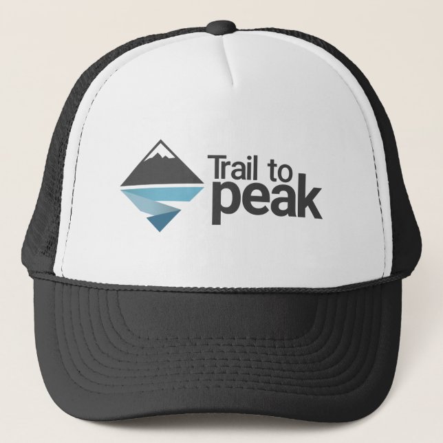 Trail to Peak Trucker Hat (Front)