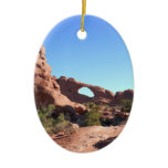 Trail to Skyline Arch Ceramic Ornament