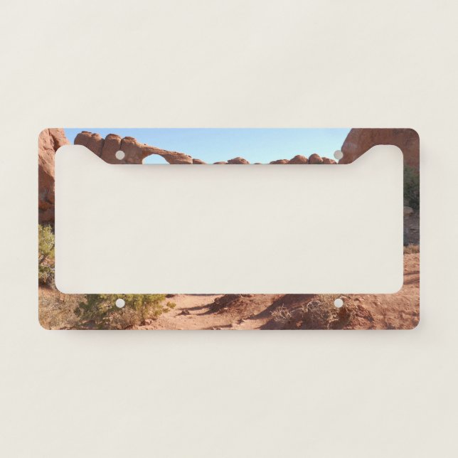 Trail to Skyline Arch License Plate Frame (Front)