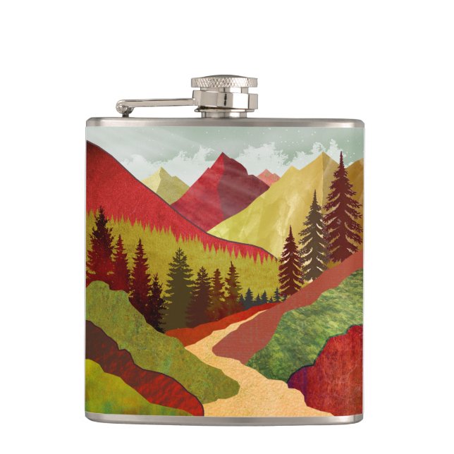 Trail To The Sky Flask (Front)