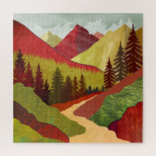 Trail To The Sky Jigsaw Puzzle
