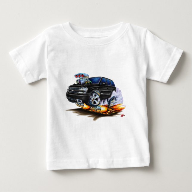Trailblazer SS Black Truck Baby T-Shirt (Front)