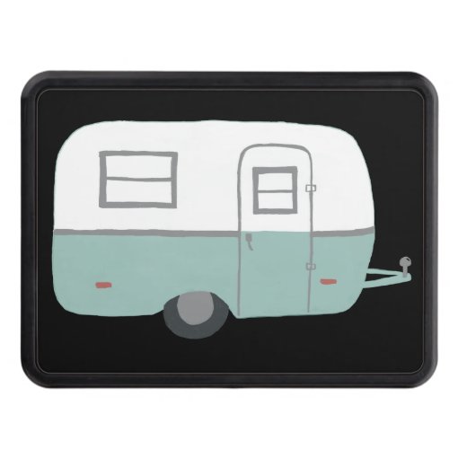 Trailer Camper RV Hitch Cover Zazzle