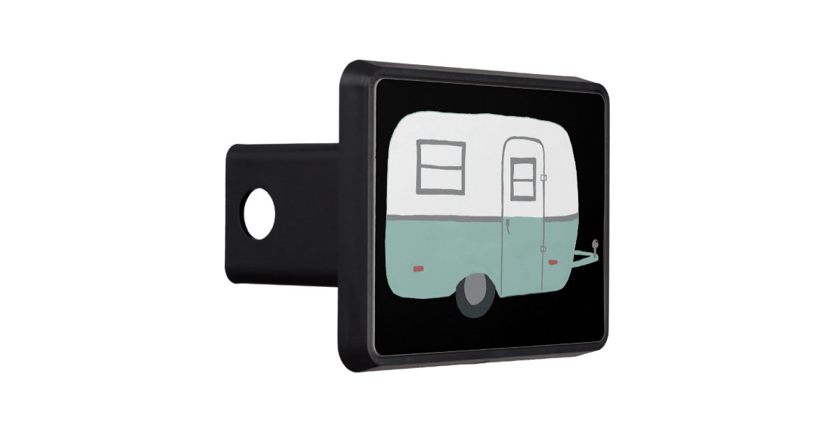 Trailer Camper RV Hitch Cover Zazzle