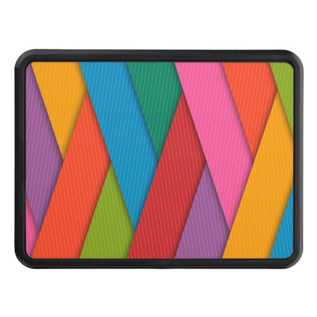 Trailer Hitch Cover 2" Colorful (Front)