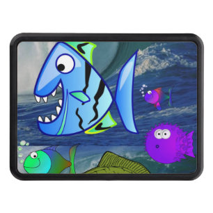 Trailer Hitch Cover 2" Fish