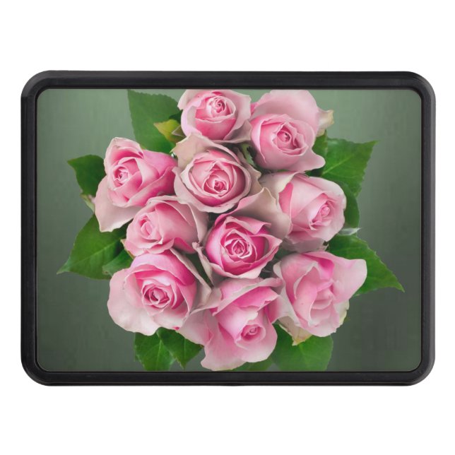 Trailer Hitch Cover 2" Floral (Front)