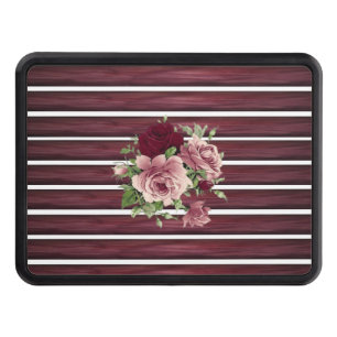 Trailer Hitch Cover 2" Floral