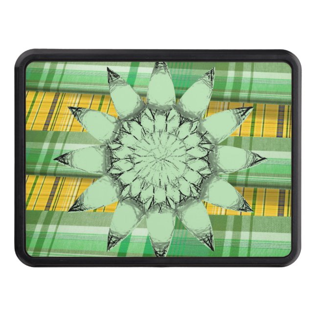 Trailer Hitch Cover 2" Floral (Front)