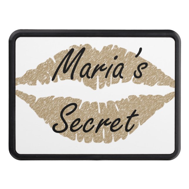 Trailer Hitch Cover 2" Maria's Secret (Front)