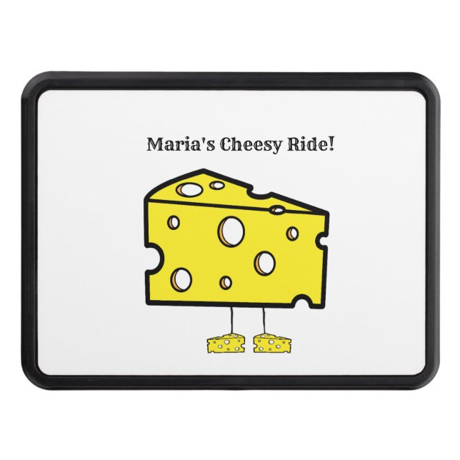 Trailer Hitch Cover 2" Mouse Cheesy Ride (Front)