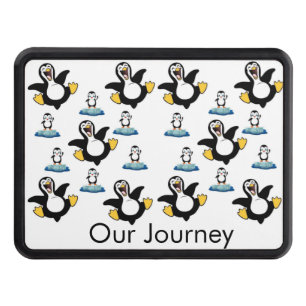 Trailer Hitch Cover 2" Penguins