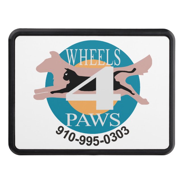 Trailer Hitch Cover-2 sizes available Trailer Hitch Cover (Front)