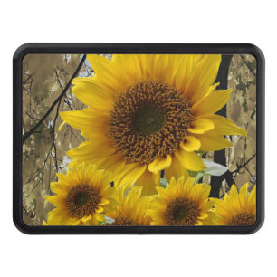 Trailer Hitch Cover 2" Sunflower