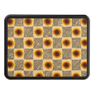 Trailer Hitch Cover 2" Sunflower