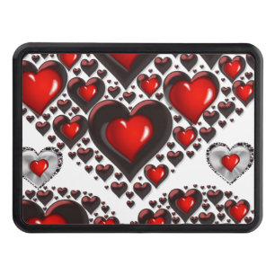 Trailer Hitch Cover 2" Valentine's Day