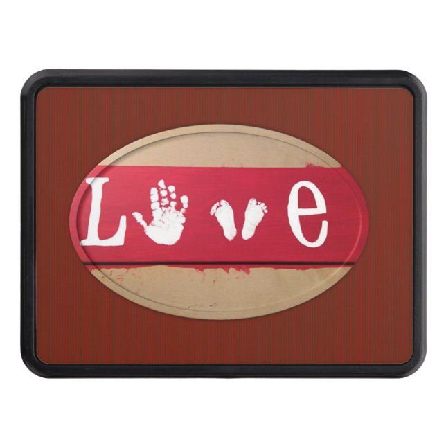 Trailer Hitch Cover 2" Valentine's Day (Front)