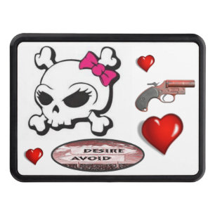 Trailer Hitch Cover 2" Valentine's Day